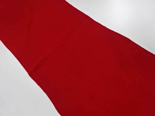 未使用品　正絹　縮緬地　帯揚げ